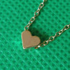 Trendy Tiny Heart Short Pendant Necklace