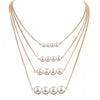 Multi-layer Pearl Necklace Summer