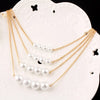 Multi-layer Pearl Necklace Summer